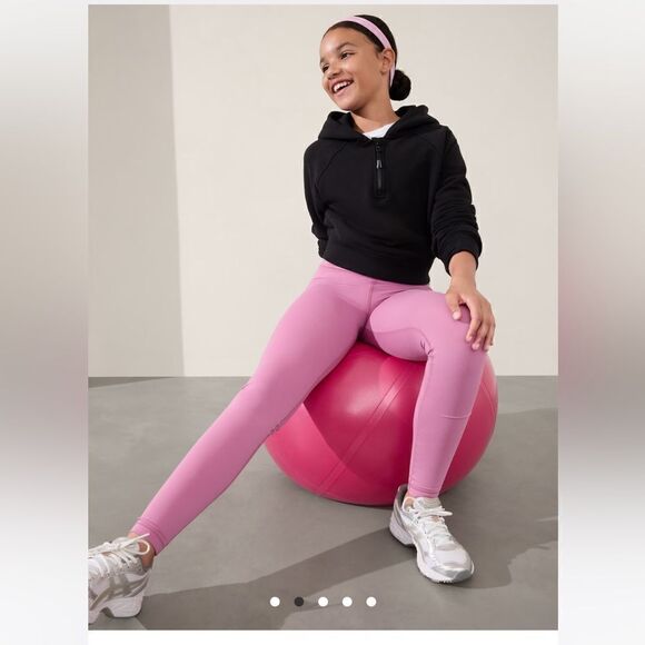 NWT Athleta Girl High Rise Powervita Chit Chat Tight! ❤️ - Picture 2 of 9